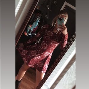 Patterned Mudd dress